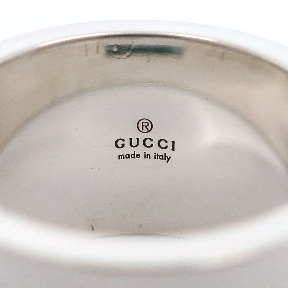 Gucci Gucci G Band Ring Silver 925 Size ONE SIZE - 3 Thumbnail