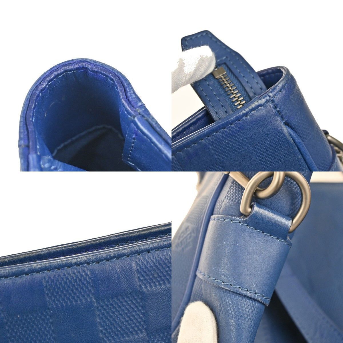 Louis Vuitton Louis Vuitton Tadao Handbag Damier Infini Leather Size ONE SIZE - 17 Thumbnail