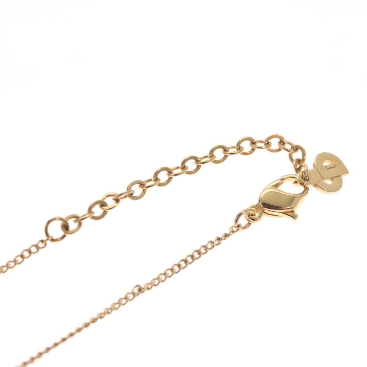 Dior Christian Dior Logo Heart Pendant Necklace Metal Size ONE SIZE - 16 Thumbnail