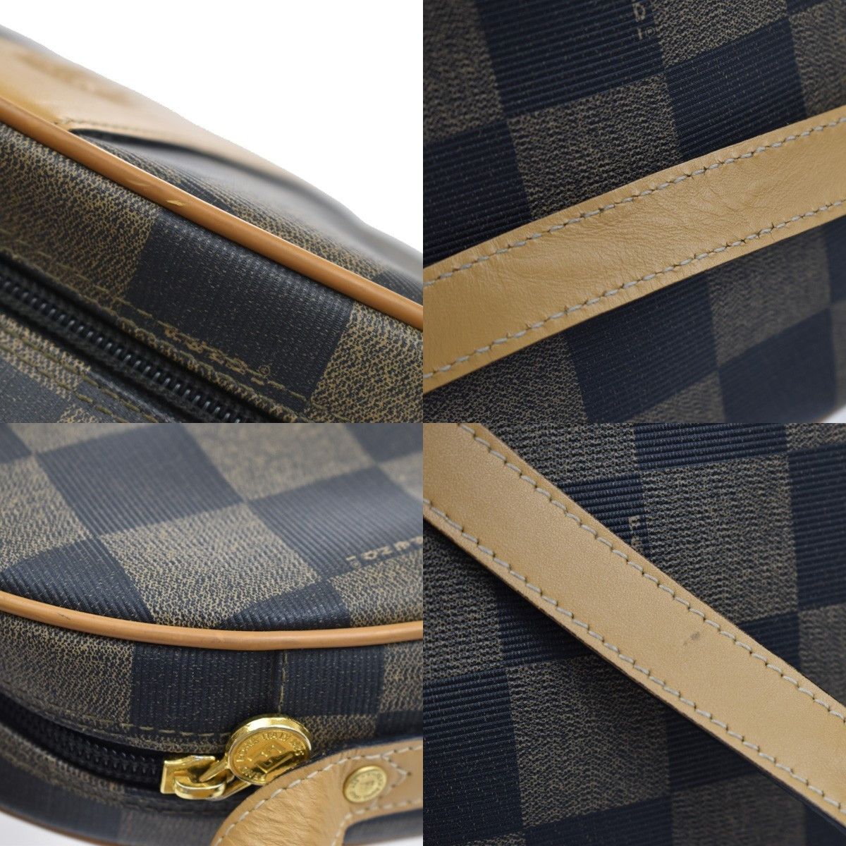 Fendi Fendi Vintage Pequin Shoulder bag Pequin Size ONE SIZE - 12 Thumbnail