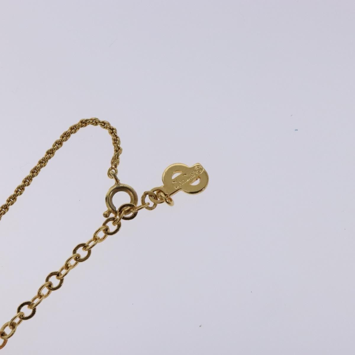 Dior Christian Dior CD Round Pendant Necklace Metal Size ONE SIZE - 5 Thumbnail