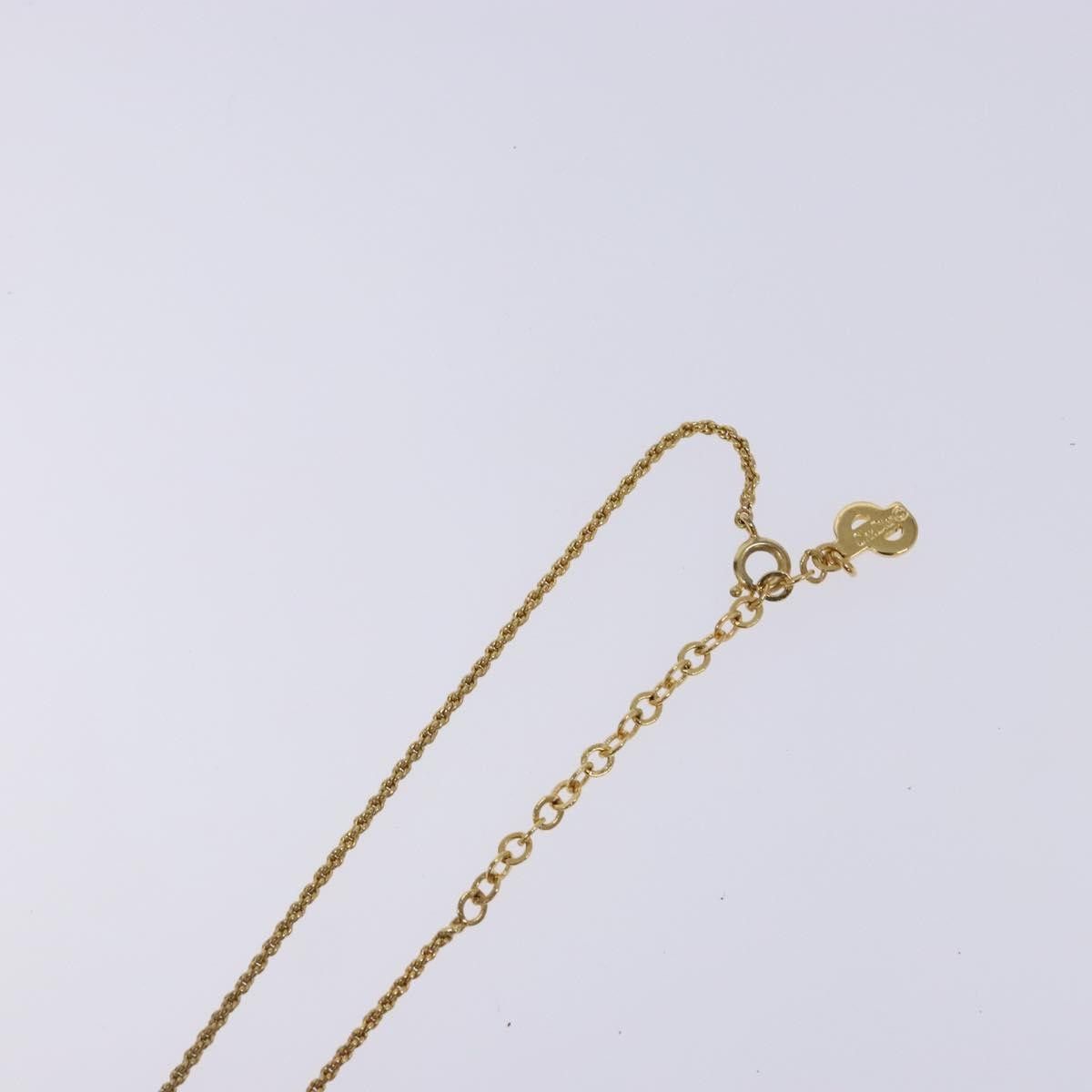 Dior Christian Dior CD Round Pendant Necklace Metal Size ONE SIZE - 6 Thumbnail