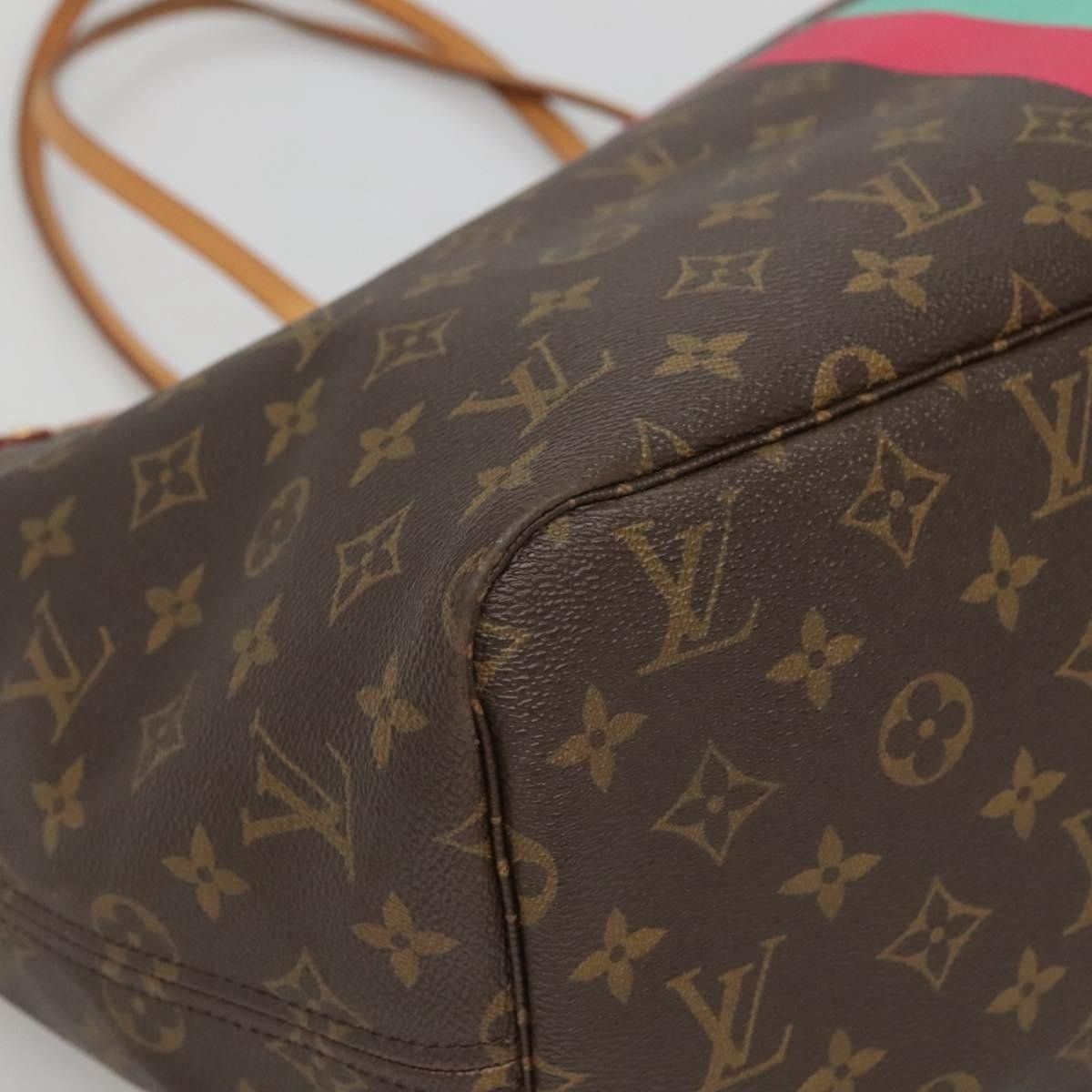 Louis Vuitton Louis Vuitton Neverfull Tote My LV Heritage Monogram Canvas Size ONE SIZE - 9 Thumbnail