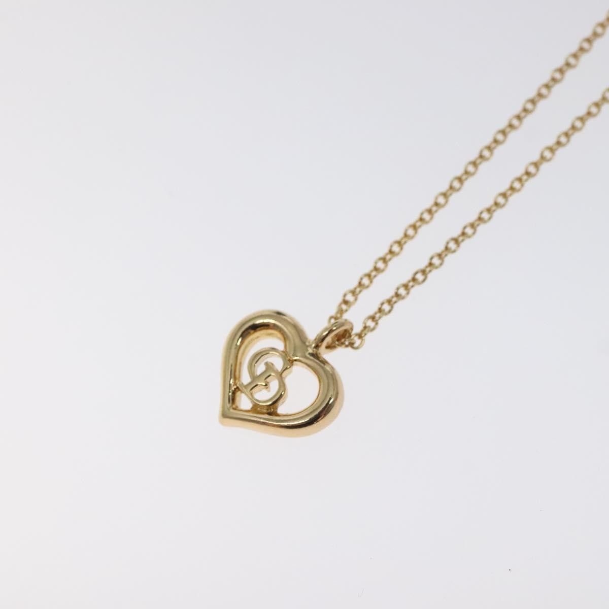Dior Christian Dior CD Heart Necklace Metal Size ONE SIZE - 3 Thumbnail