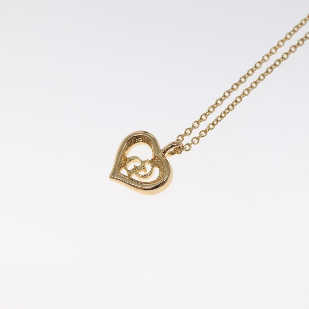Dior Christian Dior CD Heart Necklace Metal Size ONE SIZE - 4 Thumbnail