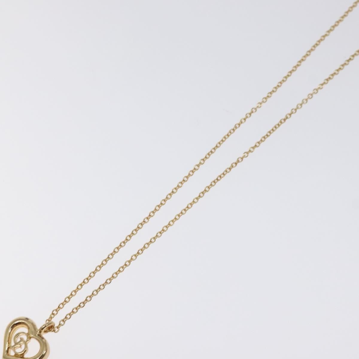 Dior Christian Dior CD Heart Necklace Metal Size ONE SIZE - 8 Thumbnail