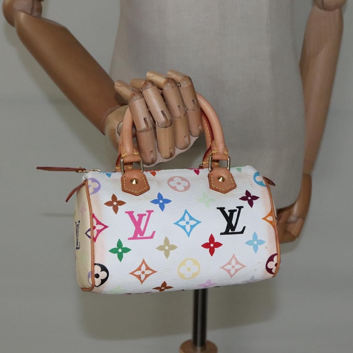 Louis Vuitton Louis Vuitton Speedy Mini HL Handbag Monogram Multicolor Size ONE SIZE - 15 Thumbnail