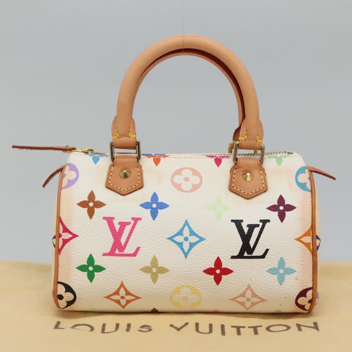 Louis Vuitton Louis Vuitton Speedy Mini HL Handbag Monogram Multicolor Size ONE SIZE - 14 Thumbnail