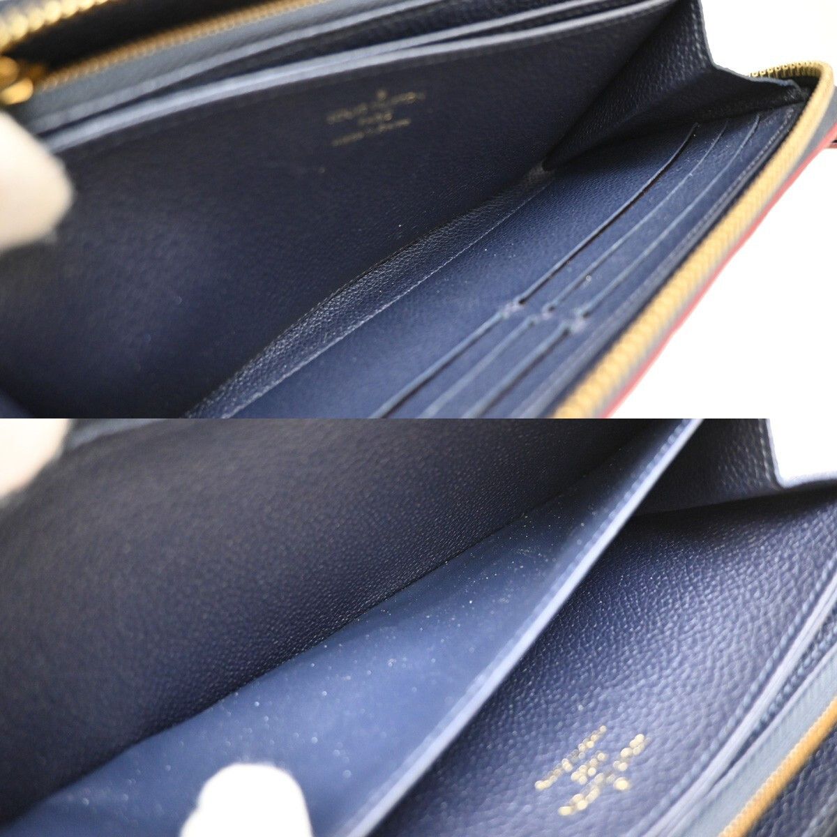 Louis Vuitton Louis Vuitton Zippy Wallet NM Leather Empreinte Size ONE SIZE - 14 Thumbnail