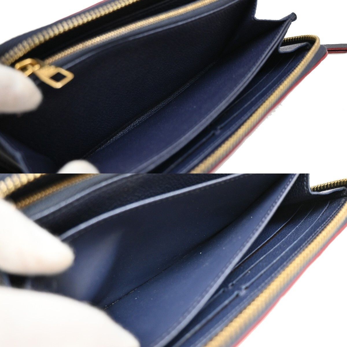 Louis Vuitton Louis Vuitton Zippy Wallet NM Leather Empreinte Size ONE SIZE - 9 Thumbnail