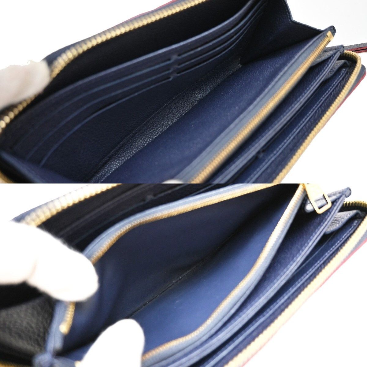 Louis Vuitton Louis Vuitton Zippy Wallet NM Leather Empreinte Size ONE SIZE - 5 Thumbnail