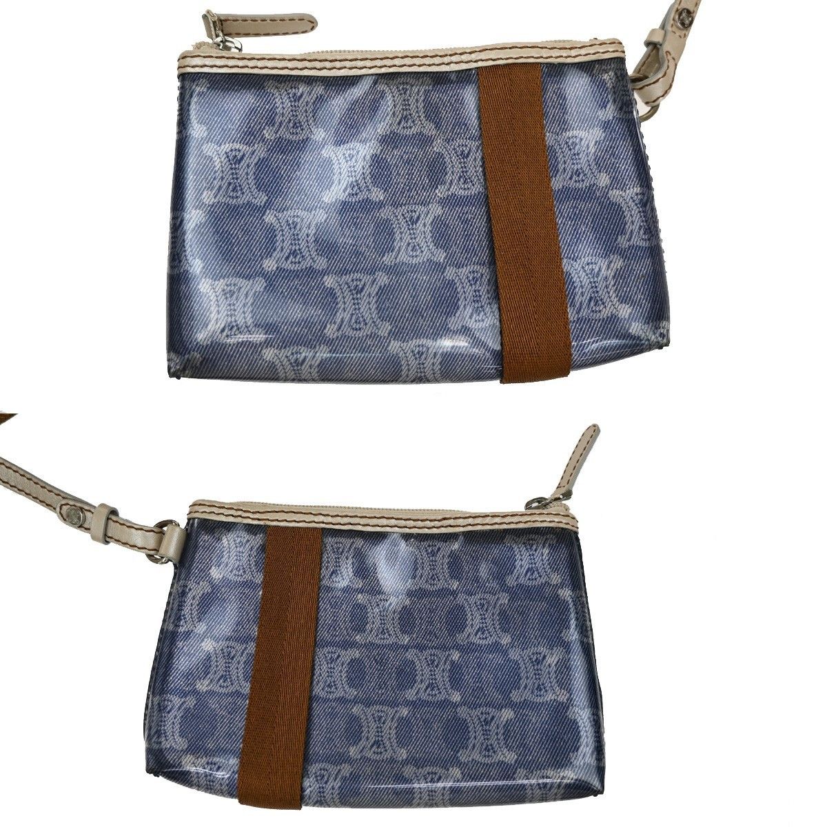 Celine Celine Vintage Macadam Handbag Canvas Size ONE SIZE - 10 Thumbnail