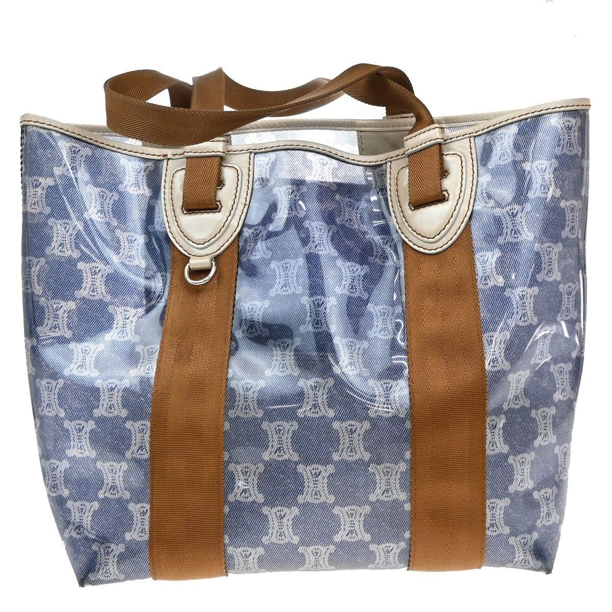 Celine Celine Vintage Macadam Handbag Canvas Size ONE SIZE - 2 Thumbnail