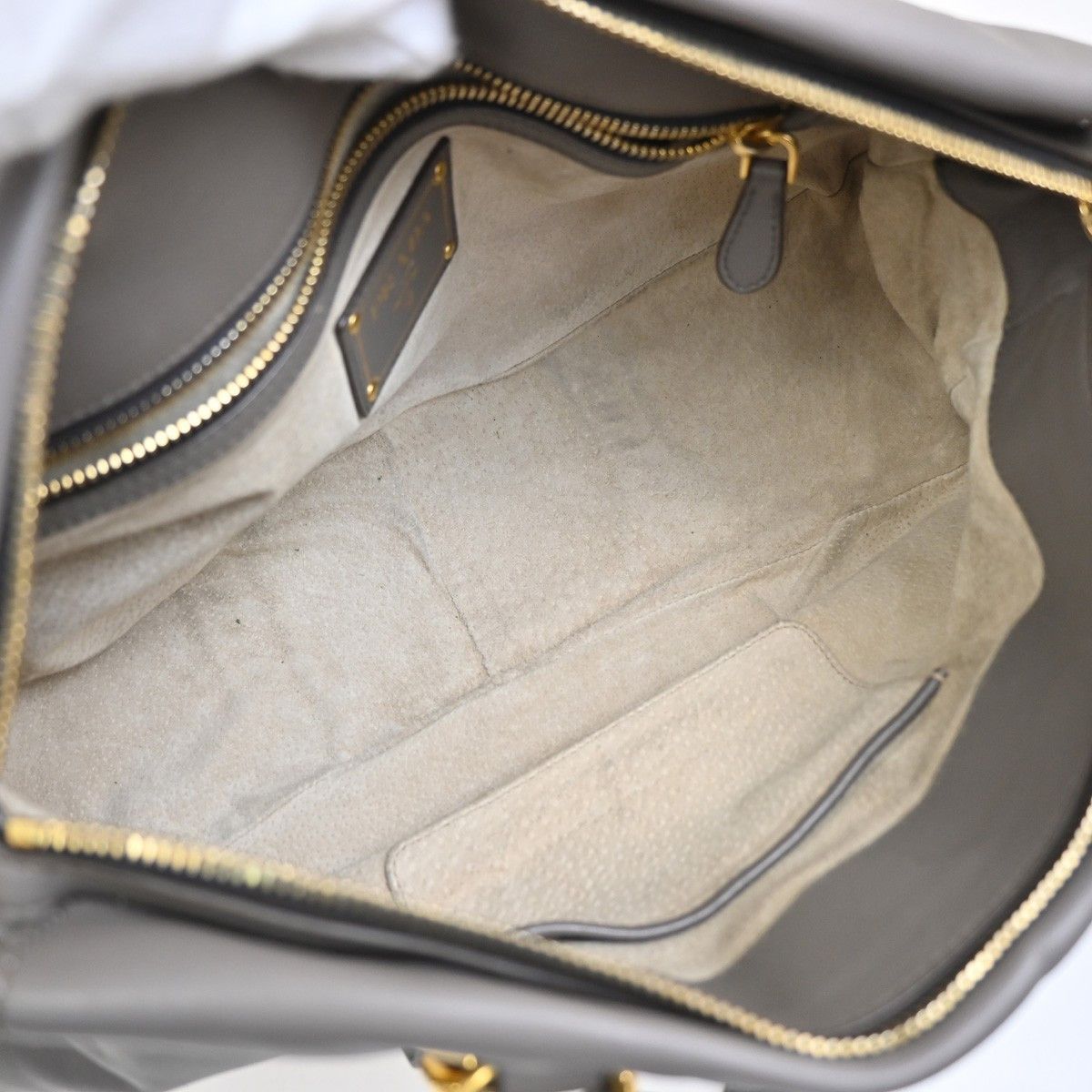 Prada Prada Convertible Belted Satchel Soft Calf Size ONE SIZE - 5 Thumbnail