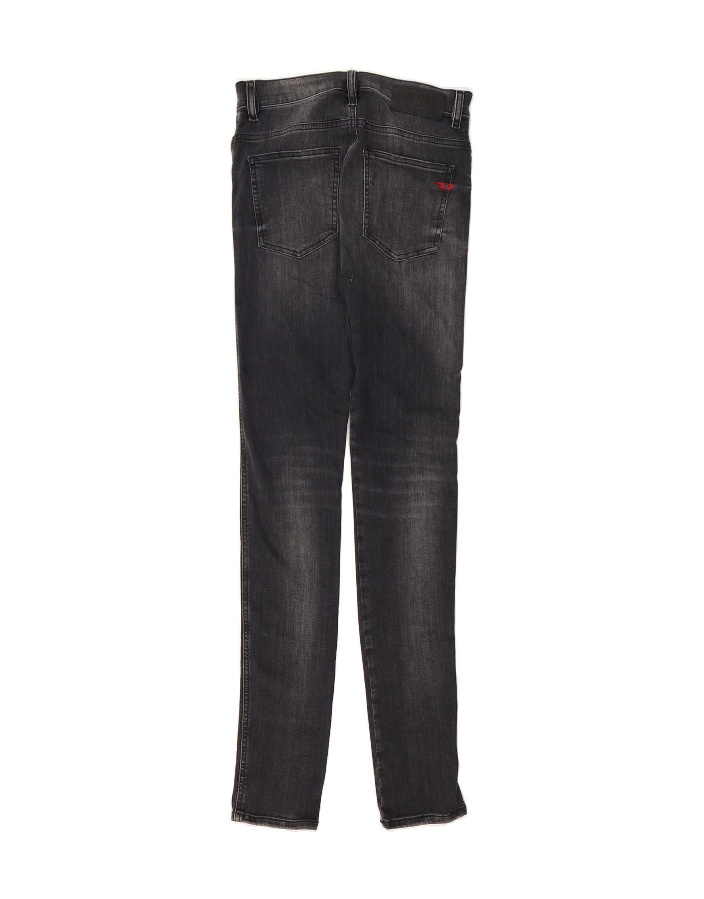 Diesel Womens D-Istort Skinny Jeans W27 L32 Grey Cotton Size 42" / US 20 - 2 Thumbnail