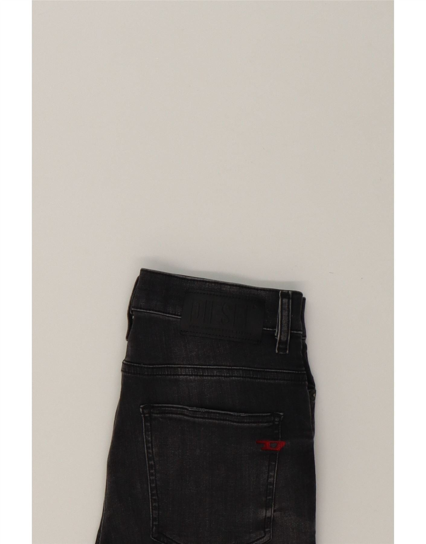 Diesel Womens D-Istort Skinny Jeans W27 L32 Grey Cotton Size 42" / US 20 - 4 Thumbnail