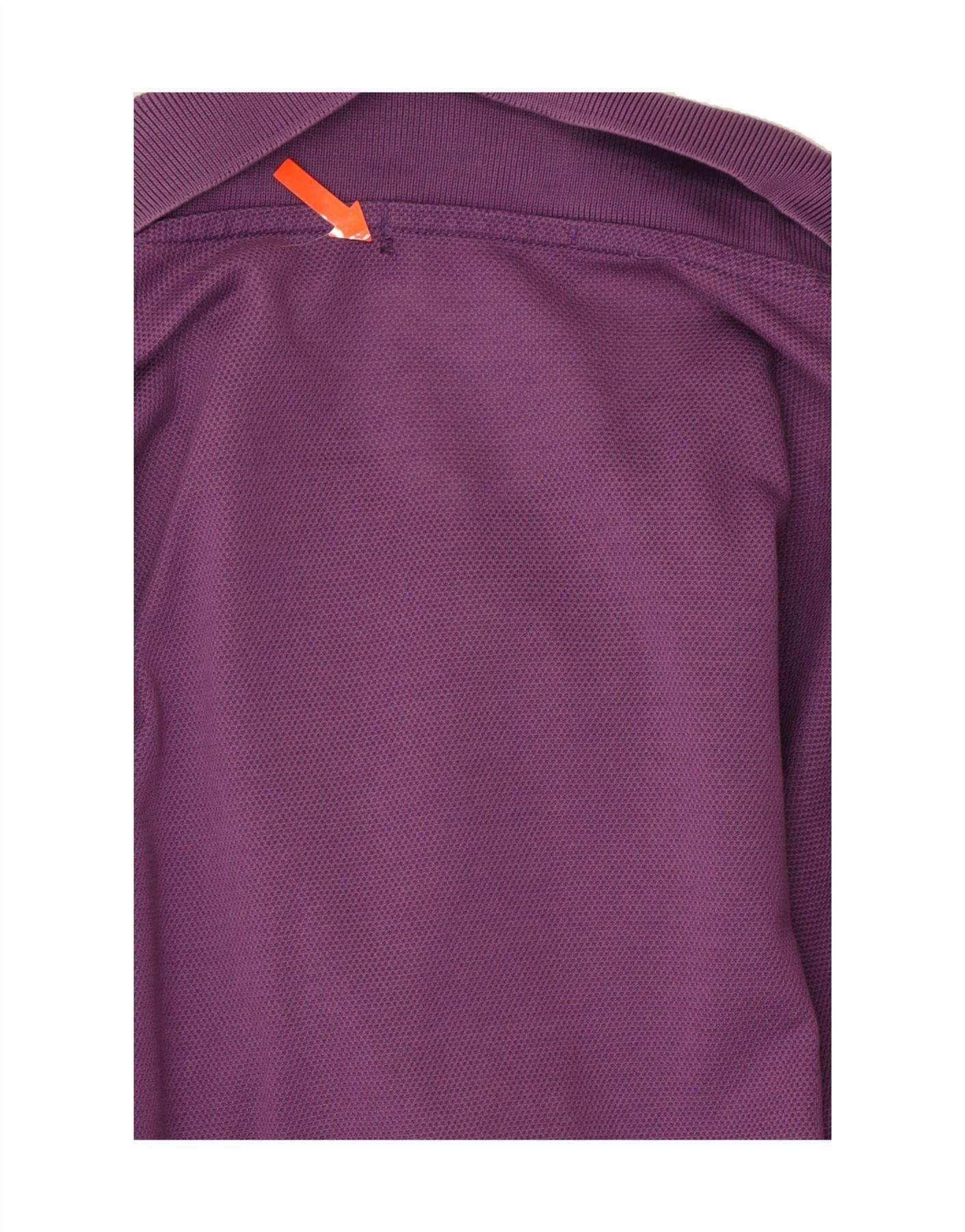 Ralph Lauren Mens Polo Shirt Large Purple Cotton Size US L / EU 52-54 / 3 - 3 Thumbnail
