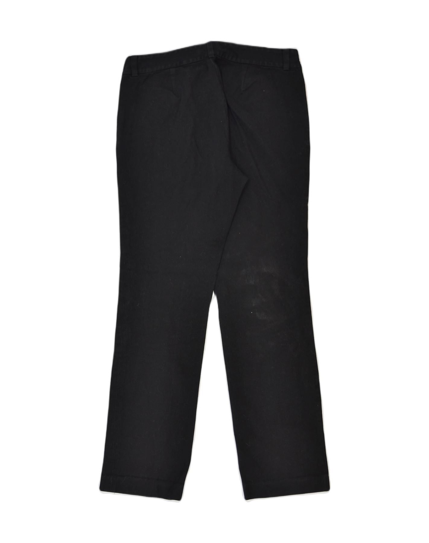 Ralph Lauren Womens Straight Casual Trousers US 8 Medium W32 L29 Black Size 30" / US 8 / IT 44 - 2 Thumbnail