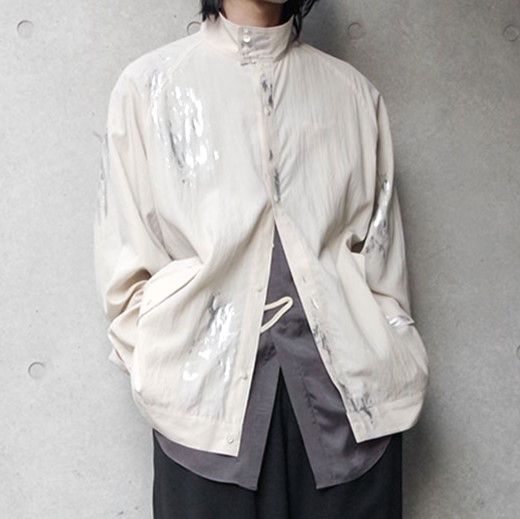 Other Other EMAM Painted Swing Top Shirt Rayon Nylon Top Others Outerwear EM25SS-SH001 DUTY FREE for USA Size ONE SIZE - 3 Thumbnail