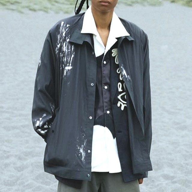 Other Other EMAM Painted Swing Top Shirt Rayon Nylon Top Others Outerwear EM25SS-SH001 DUTY FREE for USA Size ONE SIZE - 3 Thumbnail