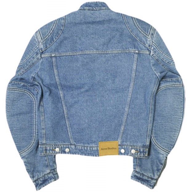 Acne Studios Acne Studios Acne Studios BIKER DENIM JACKET Denim Jacket Denim Outerwear FN-MN-OUTW001115 DUTY FREE for USA Size ONE SIZE - 2 Thumbnail