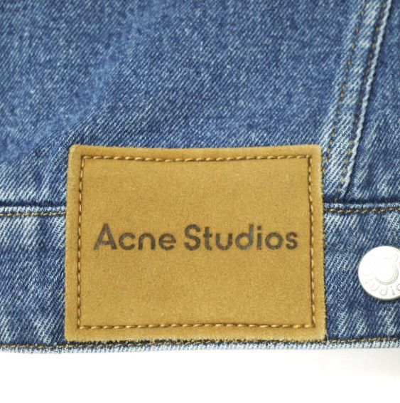 Acne Studios Acne Studios Acne Studios BIKER DENIM JACKET Denim Jacket Denim Outerwear FN-MN-OUTW001115 DUTY FREE for USA Size ONE SIZE - 9 Thumbnail