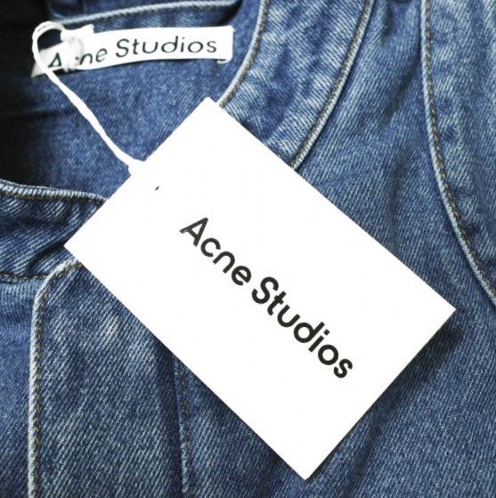 Acne Studios Acne Studios Acne Studios BIKER DENIM JACKET Denim Jacket Denim Outerwear FN-MN-OUTW001115 DUTY FREE for USA Size ONE SIZE - 4 Thumbnail