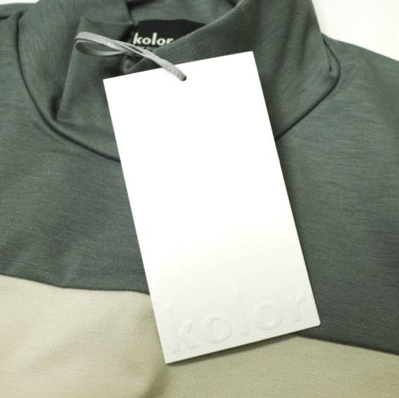 Other Other kolor Light Ponte High Neck Cut and Sewn Others T-Shirts 24SCM-T03202 DUTY FREE for USA Size ONE SIZE - 3 Thumbnail