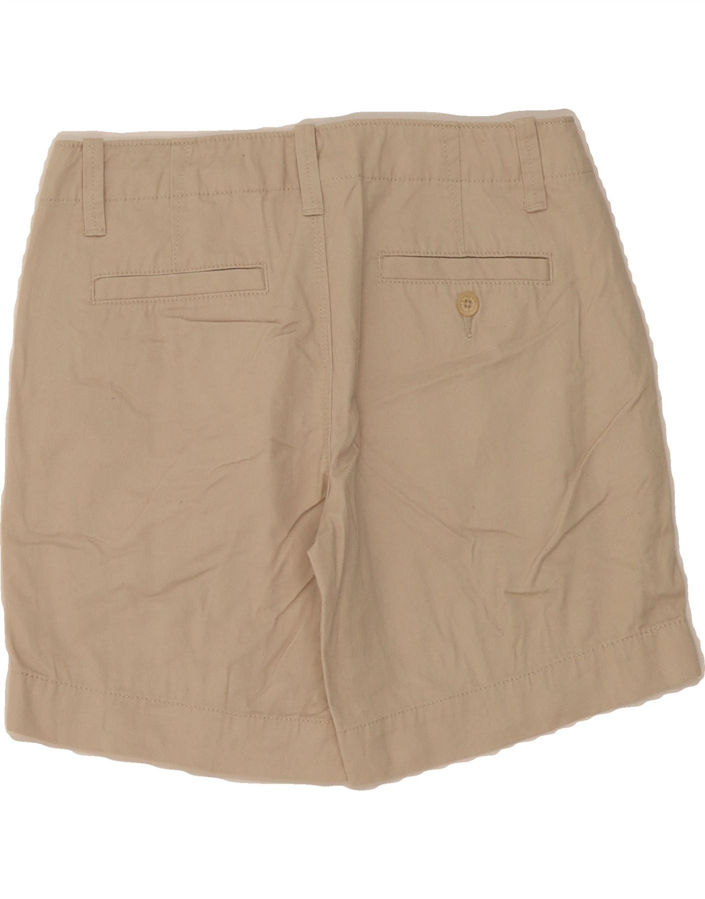 Ralph Lauren Womens Chino Shorts US 2 XS W30 Beige Cotton Size 24" / US 00 / IT 34 - 2 Thumbnail