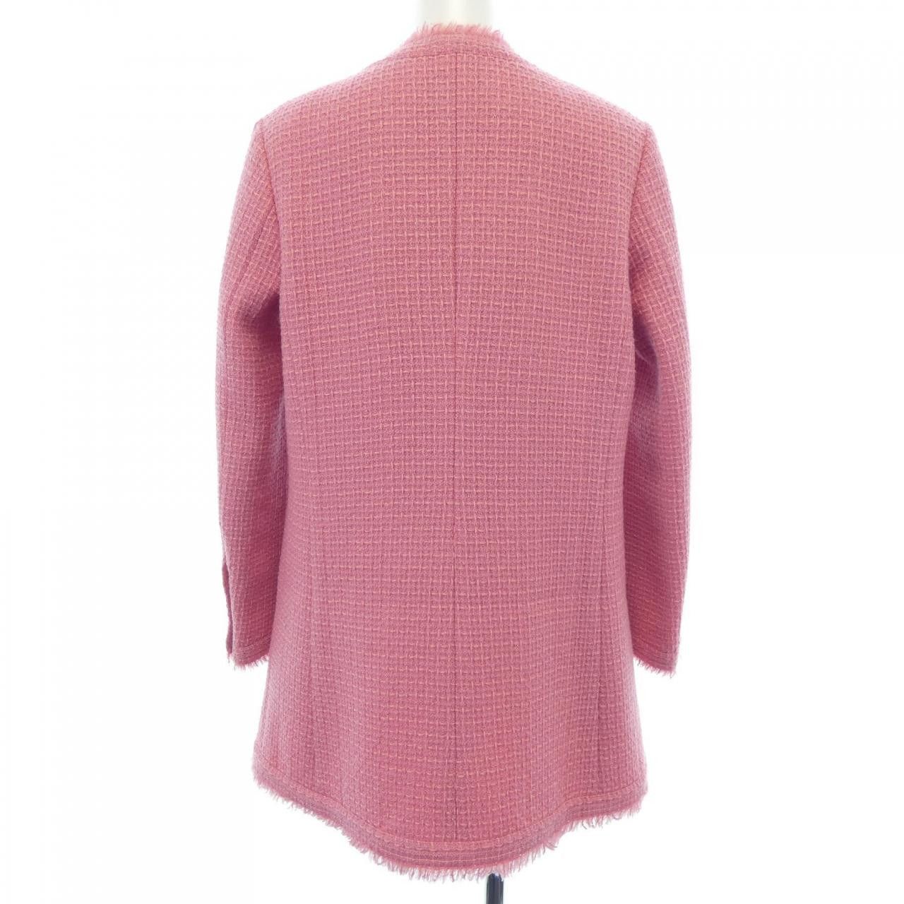 Chanel Chanel Chanel P64572V41285 Collarless Jacket Others Outerwear P64572V41285 20A DUTY FREE for USA Size ONE SIZE - 2 Thumbnail