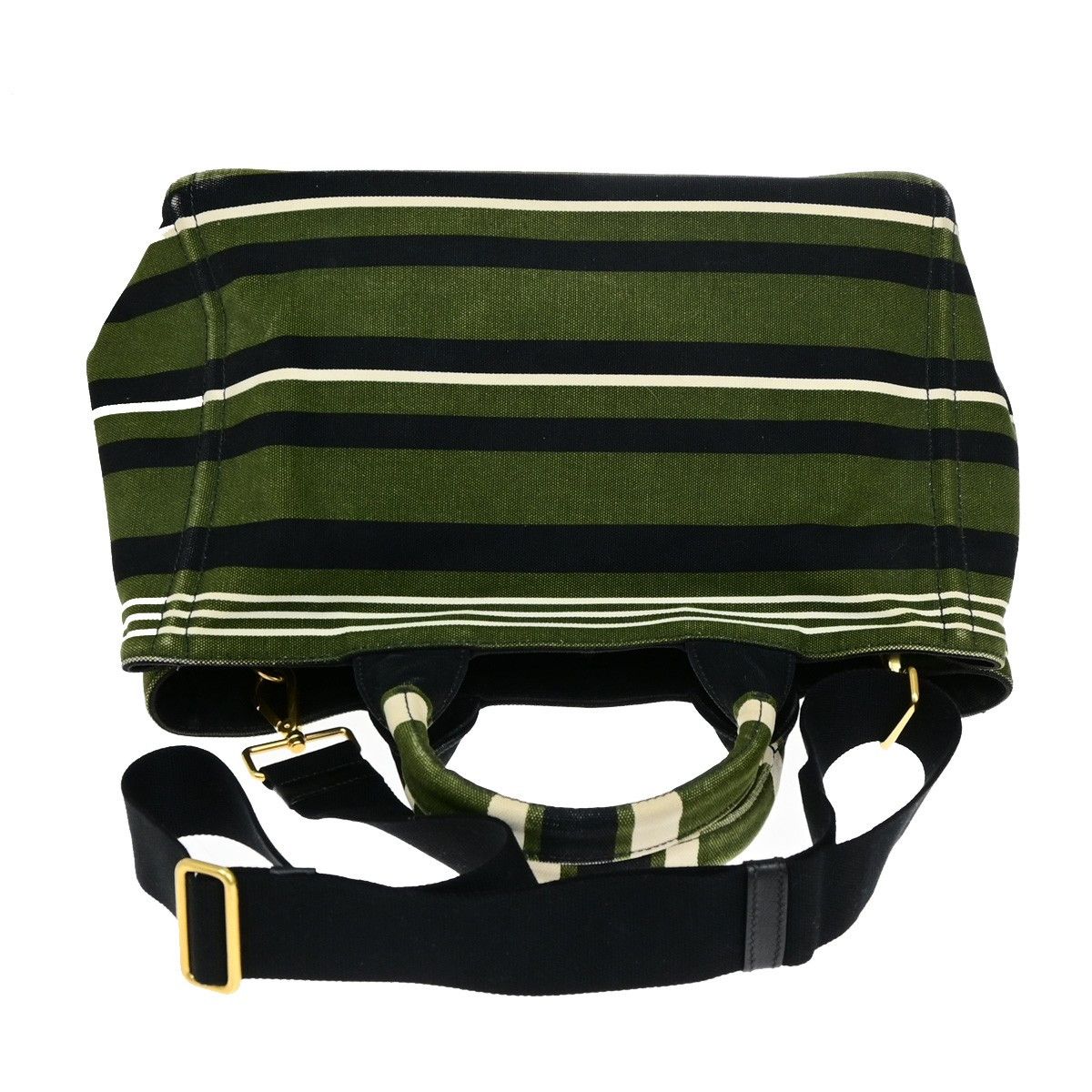 Prada Prada Canapa Righe Canvas Size ONE SIZE - 17 Thumbnail