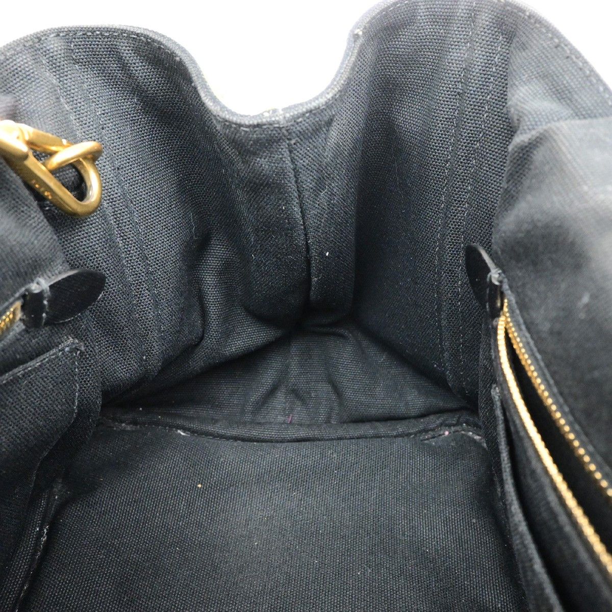 Prada Prada Canapa Righe Canvas Size ONE SIZE - 15 Thumbnail