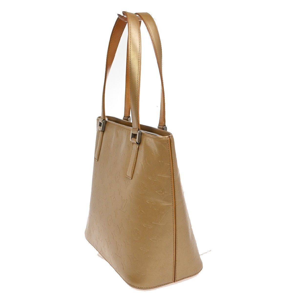 Louis Vuitton Louis Vuitton Mat Stockton Handbag Monogram Vernis Size ONE SIZE - 3 Thumbnail