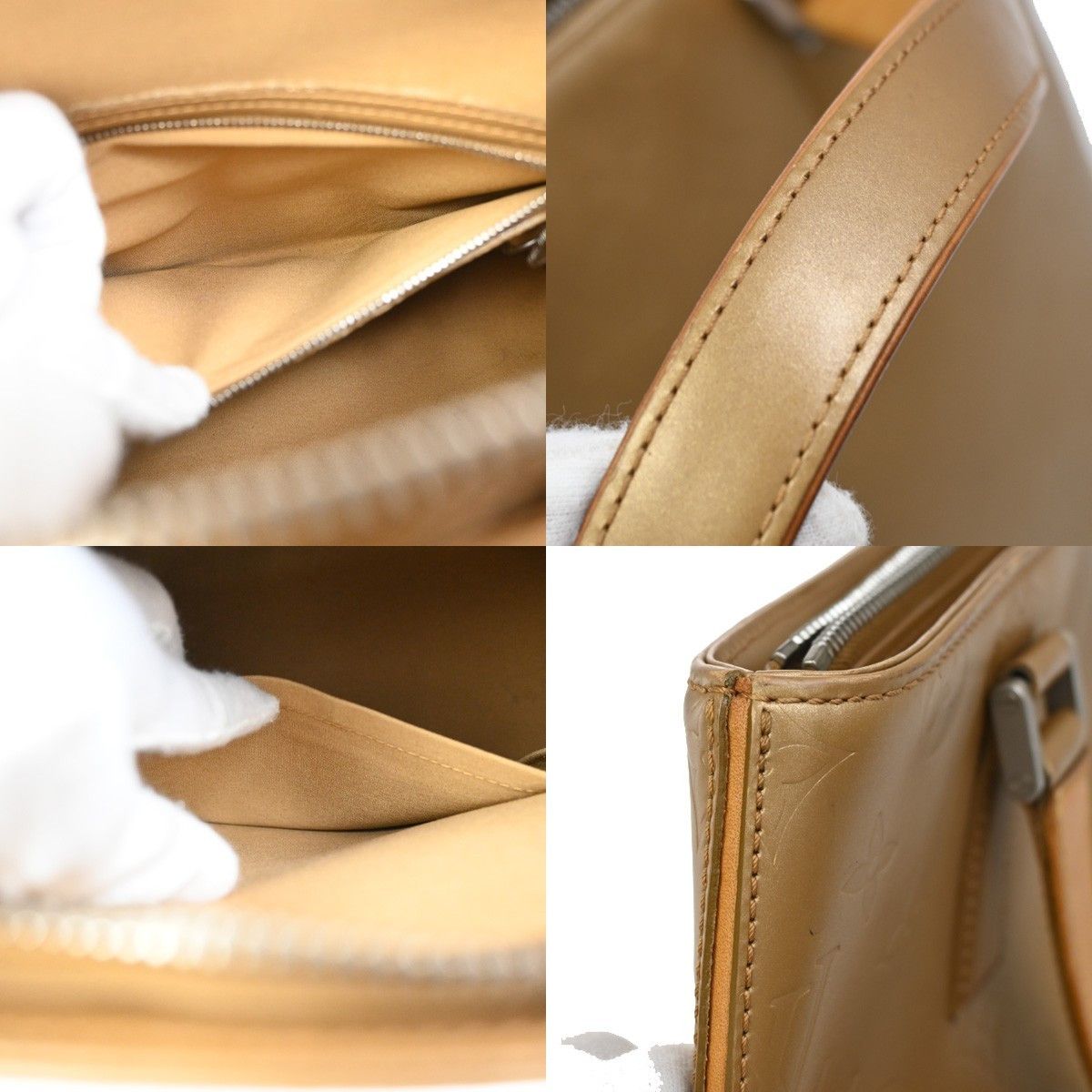 Louis Vuitton Louis Vuitton Mat Stockton Handbag Monogram Vernis Size ONE SIZE - 15 Thumbnail