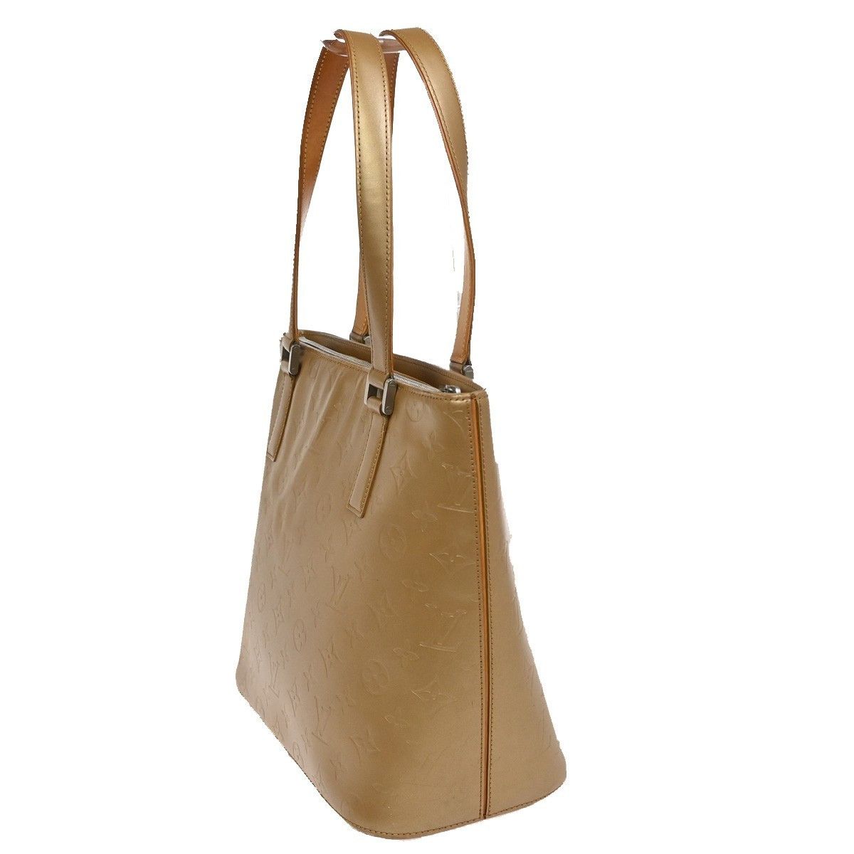 Louis Vuitton Louis Vuitton Mat Stockton Handbag Monogram Vernis Size ONE SIZE - 4 Thumbnail