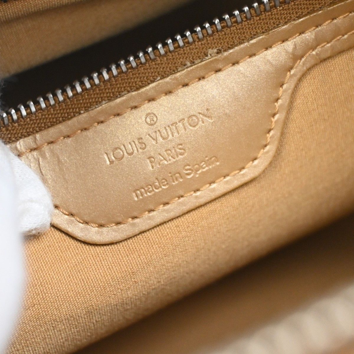 Louis Vuitton Louis Vuitton Mat Stockton Handbag Monogram Vernis Size ONE SIZE - 6 Thumbnail