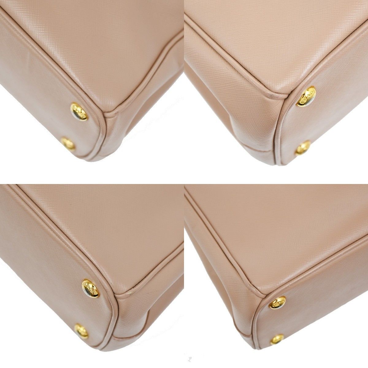 Prada Prada Double Zip Lux Tote Saffiano Leather Size ONE SIZE - 8 Thumbnail