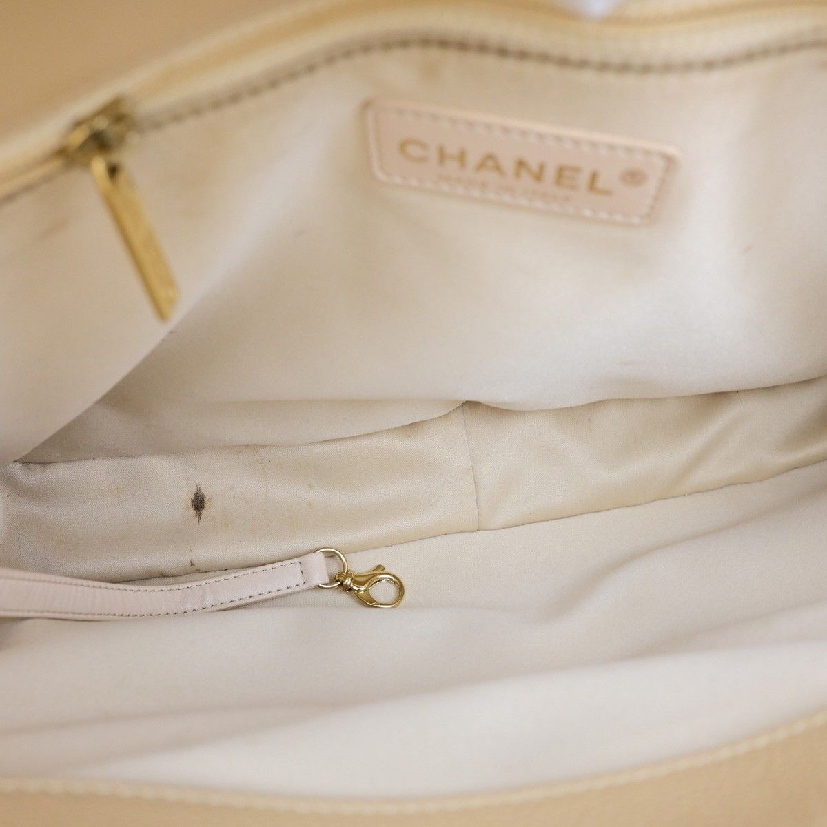 Chanel Chanel Grand Shopping Tote Quilted Caviar Size ONE SIZE - 17 Thumbnail