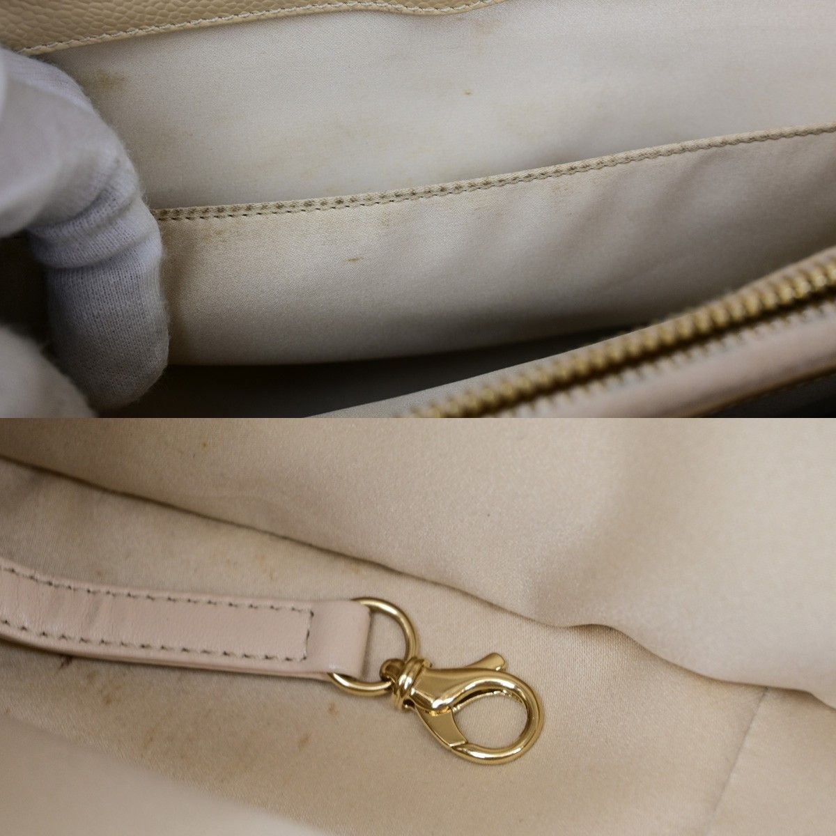 Chanel Chanel Grand Shopping Tote Quilted Caviar Size ONE SIZE - 22 Thumbnail
