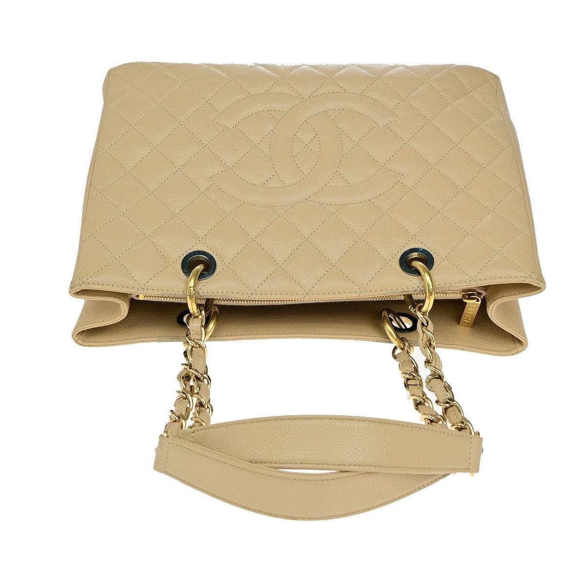 Chanel Chanel Grand Shopping Tote Quilted Caviar Size ONE SIZE - 12 Thumbnail