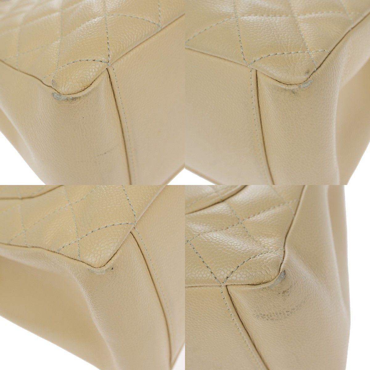 Chanel Chanel Grand Shopping Tote Quilted Caviar Size ONE SIZE - 9 Thumbnail