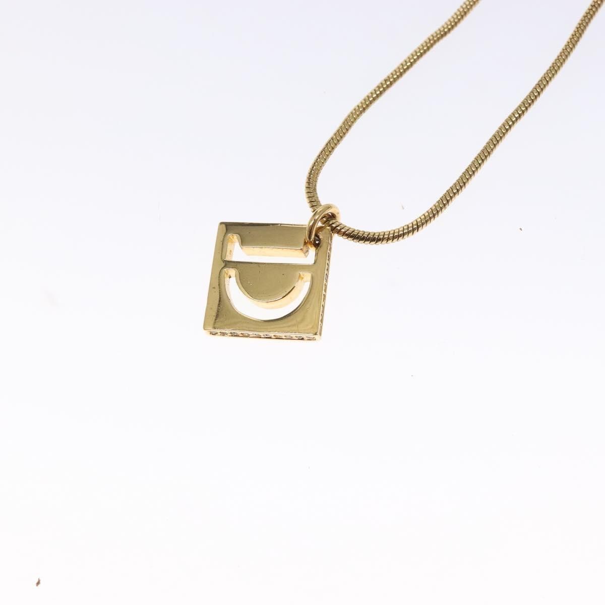 Dior Christian Dior D logo Pendant Necklace Metal Size ONE SIZE - 3 Thumbnail