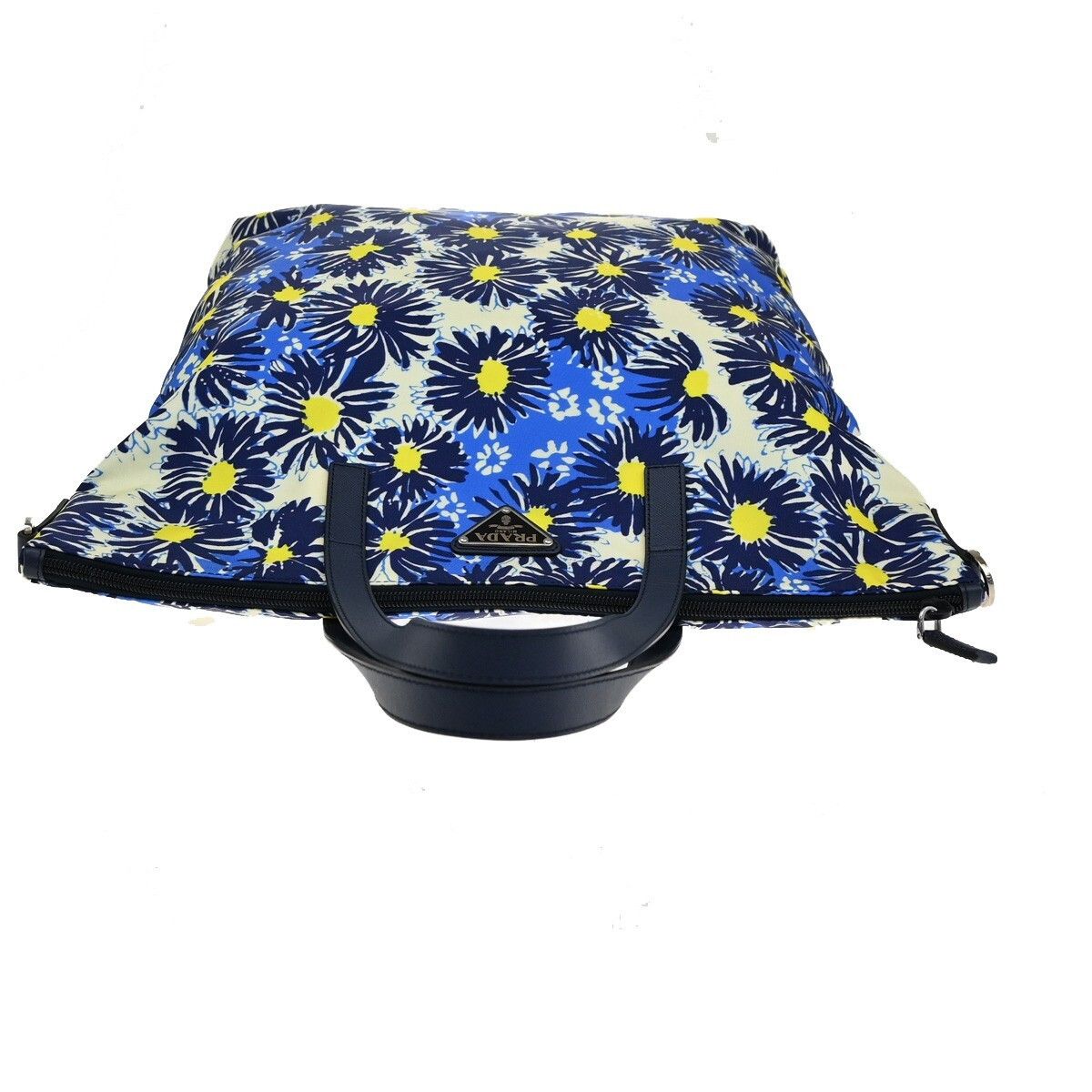 Prada Prada Convertible Tote Printed Tessuto with Saffiano Size ONE SIZE - 12 Thumbnail