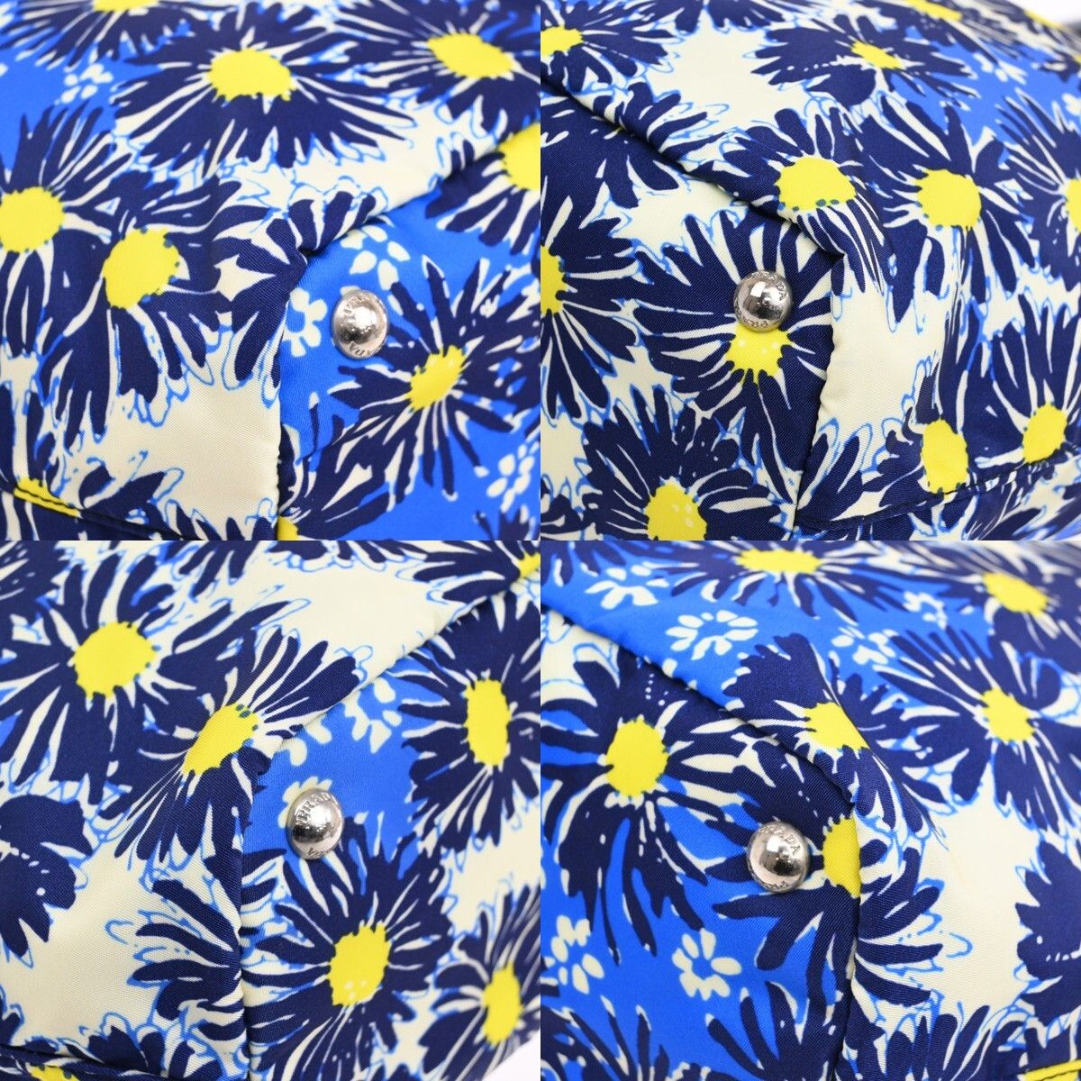 Prada Prada Convertible Tote Printed Tessuto with Saffiano Size ONE SIZE - 11 Thumbnail