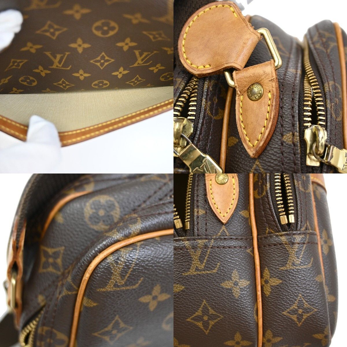 Louis Vuitton Louis Vuitton Reporter Bag Monogram Canvas Size ONE SIZE - 11 Thumbnail