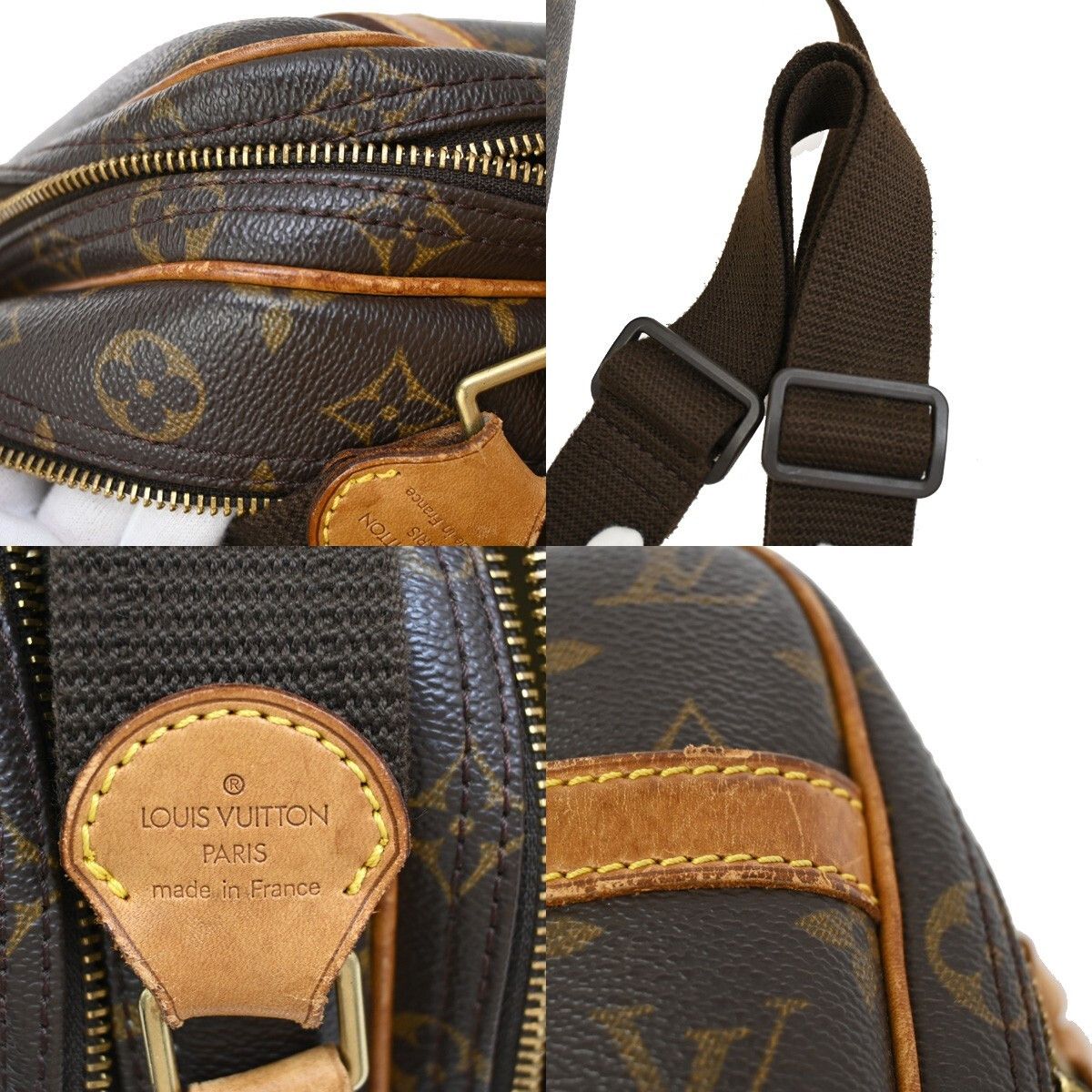 Louis Vuitton Louis Vuitton Reporter Bag Monogram Canvas Size ONE SIZE - 19 Thumbnail