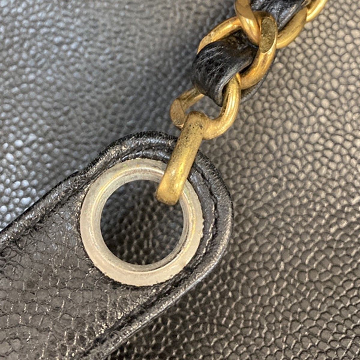 Chanel Chanel Triple CC Chain Shoulder Bag Caviar Leather Size ONE SIZE - 13 Thumbnail