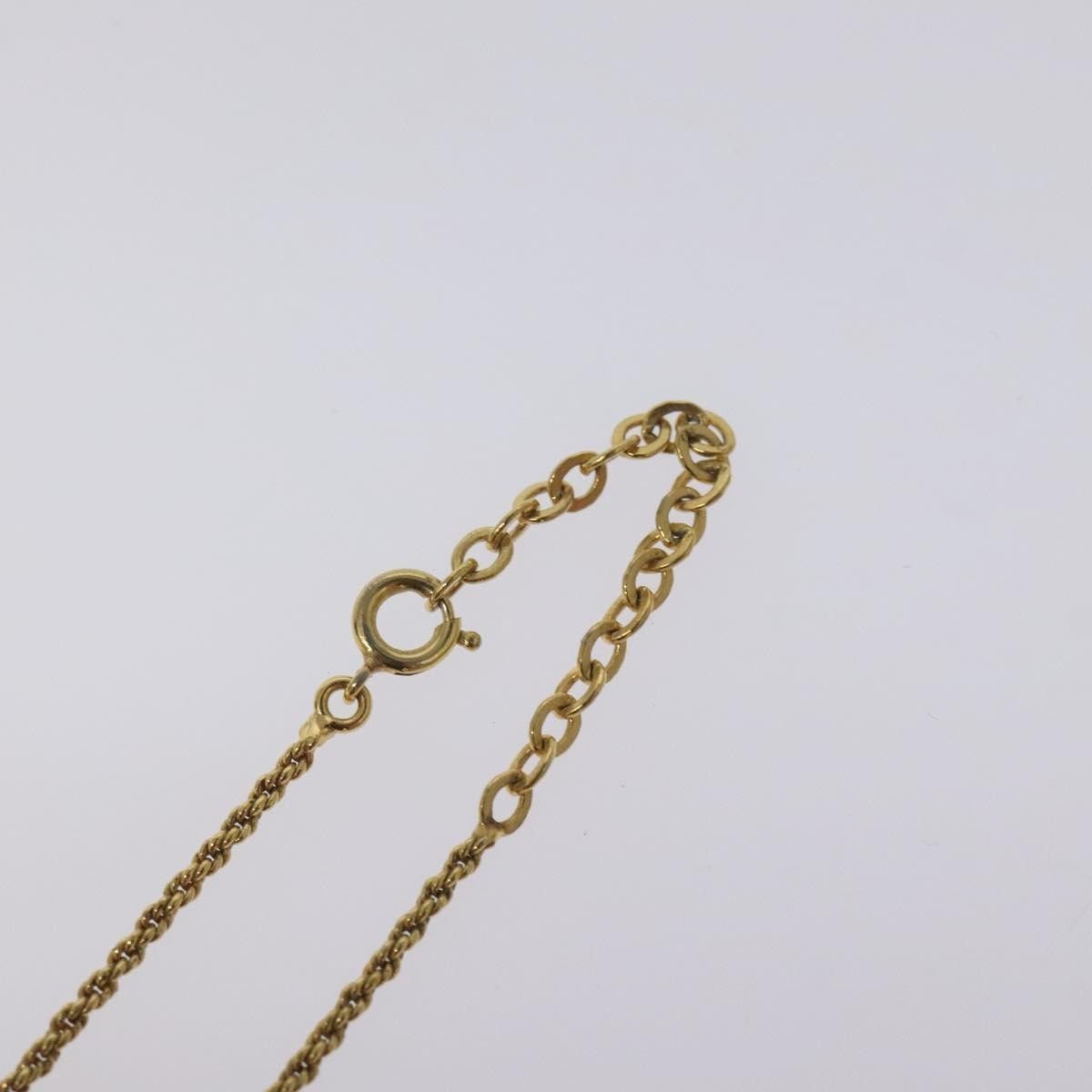 Dior Christian Dior Vintage Logo Round Pendant Necklace Metal Size ONE SIZE - 8 Thumbnail