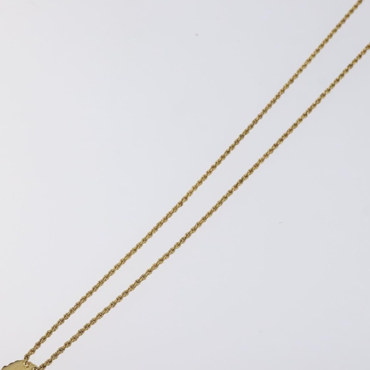 Dior Christian Dior Vintage Logo Round Pendant Necklace Metal Size ONE SIZE - 7 Thumbnail