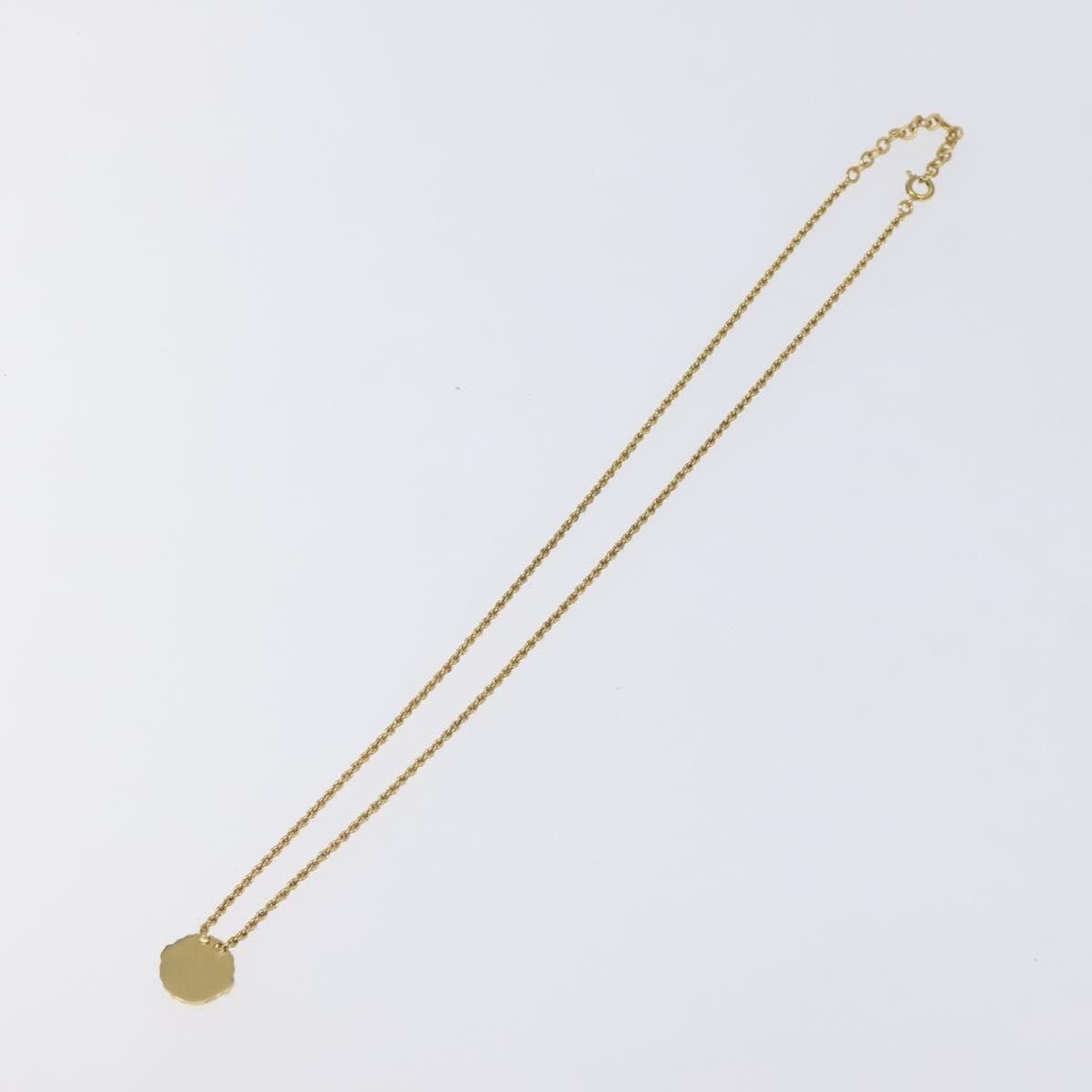Dior Christian Dior Vintage Logo Round Pendant Necklace Metal Size ONE SIZE - 2 Thumbnail